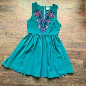 Everly embroidered dress